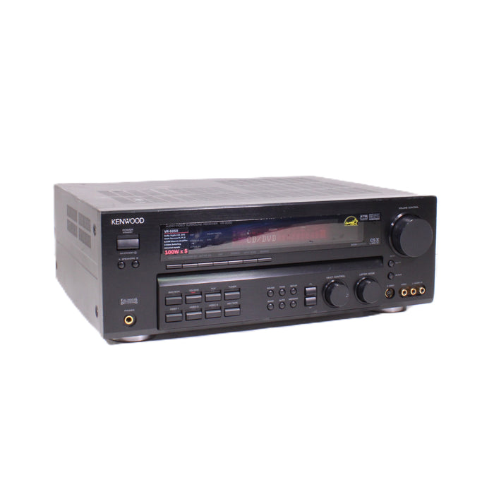 Kenwood VR-6050 5.1 AV Surround Receiver Dolby Digital EX DTS Pro Logic II (NO REMOTE)-Audio & Video Receivers-SpenCertified-vintage-refurbished-electronics