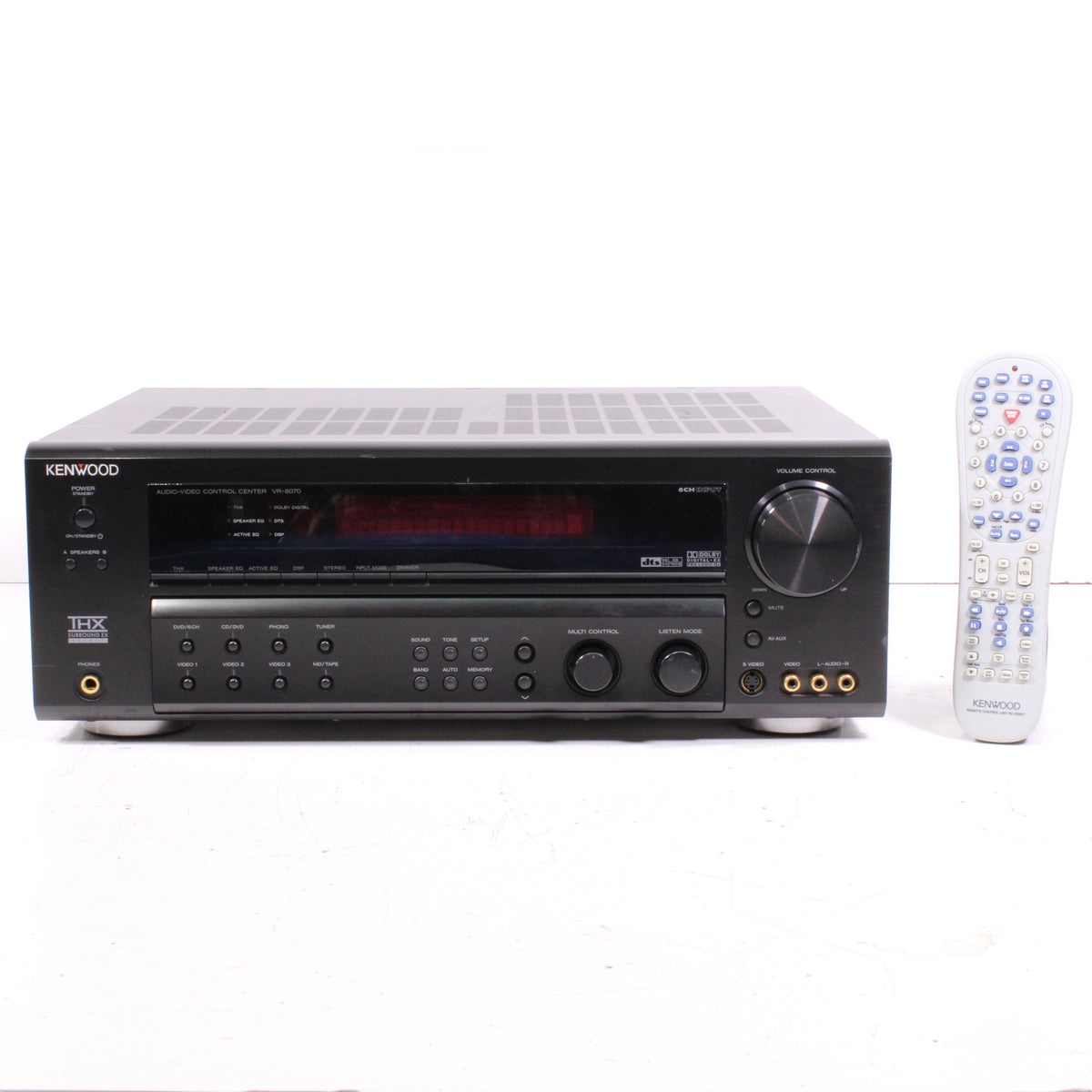 Kenwood VR-8070 Home Theater AV Surround Receiver with Remote