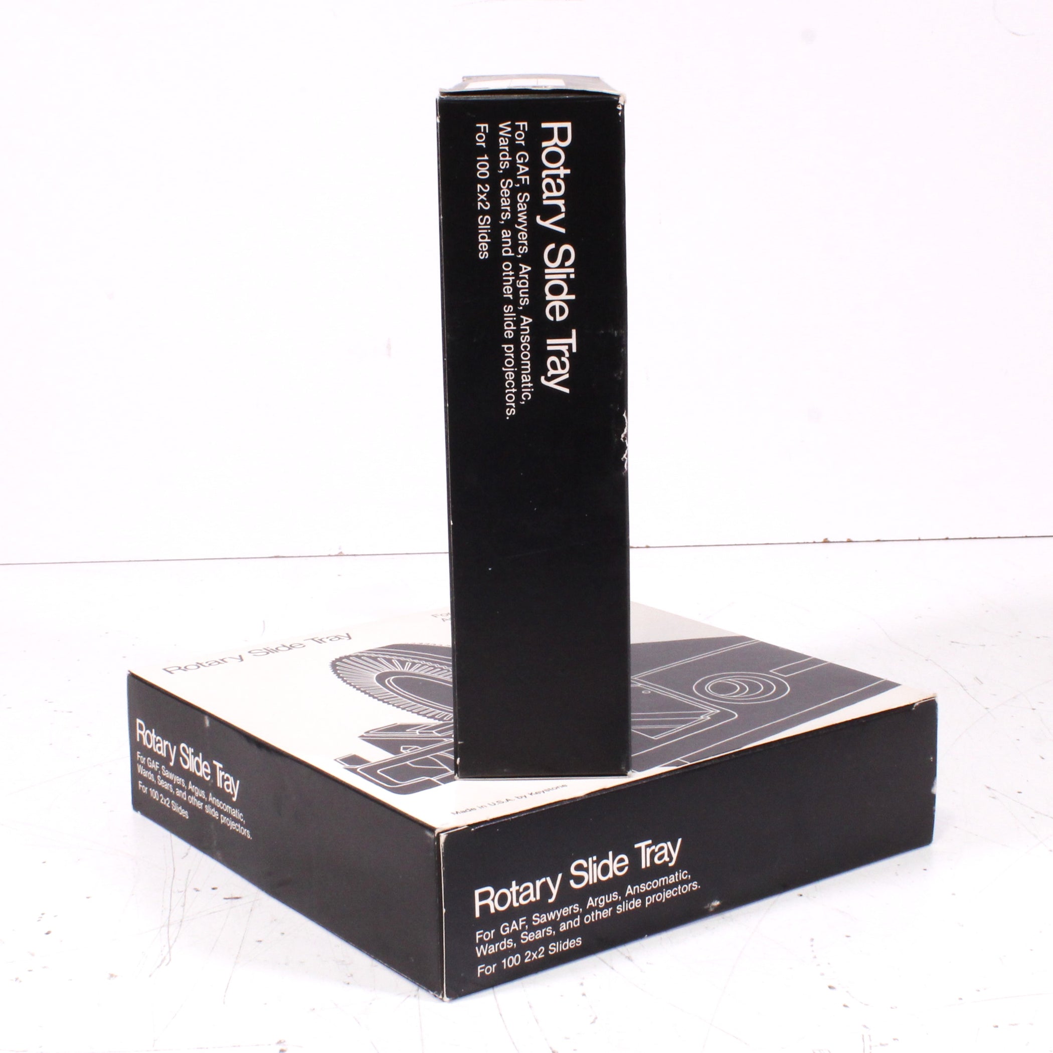 Keystone Rotary Slide Tray Holds 100 2x2 Slides for Vintage Projectors ...