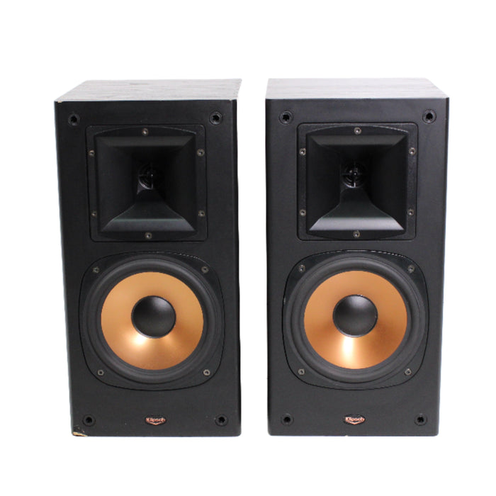 Klipsch 3.1 Channel Speaker Set (Bookshelf Pair, Center, Subwoofer)-Speakers-SpenCertified-vintage-refurbished-electronics