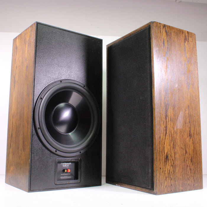 Klipsch Forte II Floorstanding Speaker Pair-Speakers-SpenCertified-vintage-refurbished-electronics