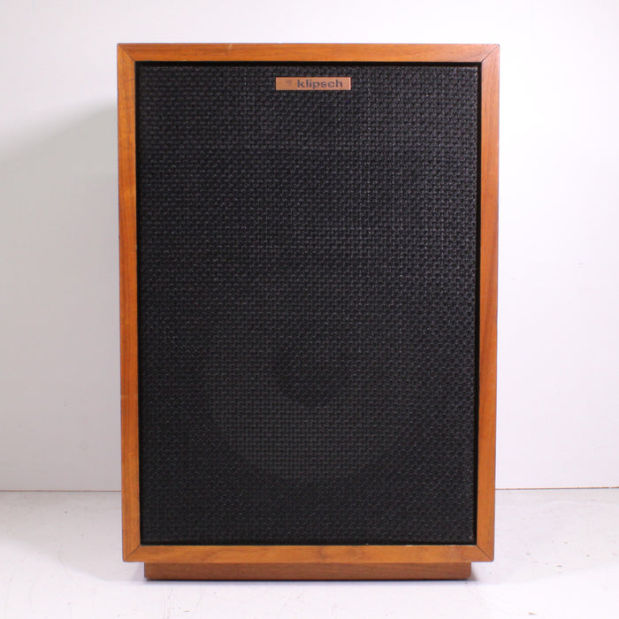 Klipsch Heresy I HIGH-QUALITY Vintage 3-Way Horn-Loaded Speaker Pair (1980)-Speakers-SpenCertified-vintage-refurbished-electronics