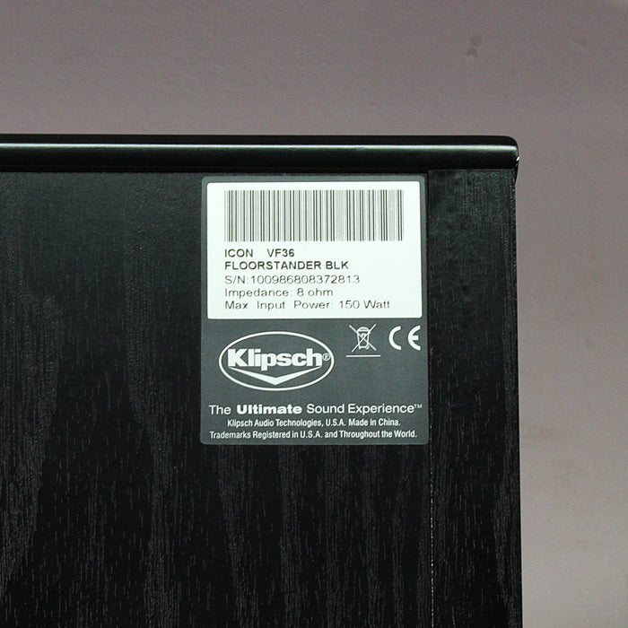 Klipsch Icon VF36 Floorstanding Speaker Pair-Speakers-SpenCertified-vintage-refurbished-electronics