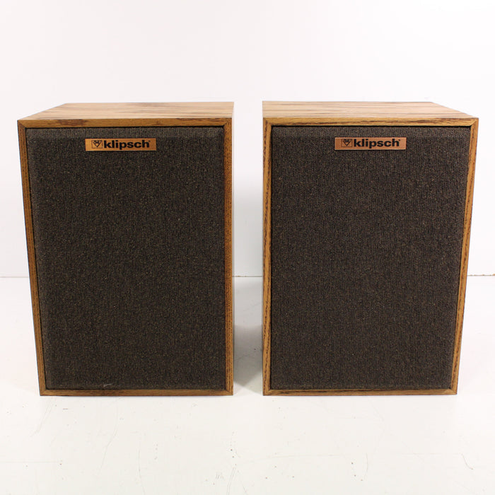 Klipsch KG 1 Bookshelf Speaker Pair with Original Box-Speakers-SpenCertified-vintage-refurbished-electronics