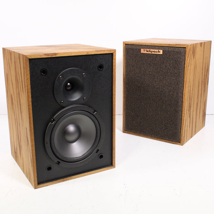 Klipsch KG 1 Bookshelf Speaker Pair with Original Box-Speakers-SpenCertified-vintage-refurbished-electronics