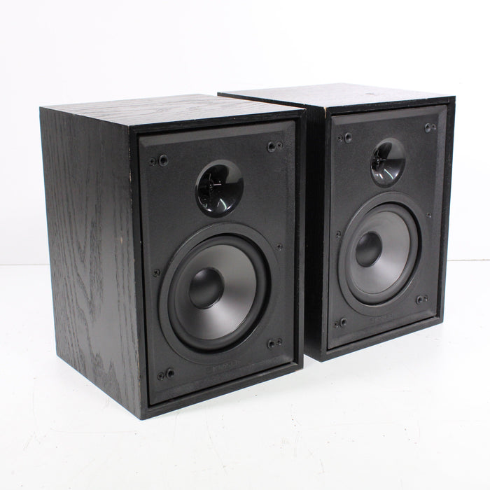 Klipsch KG 1.5 Bookshelf Speaker Pair Black Satin-Speakers-SpenCertified-vintage-refurbished-electronics