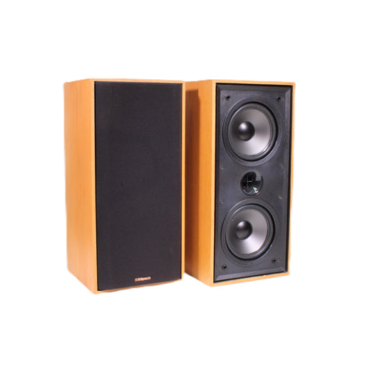 Klipsch KG2.5 Light Oak Bookshelf Speakers Horn Tweeters 8" Woofers-Speakers-SpenCertified-vintage-refurbished-electronics