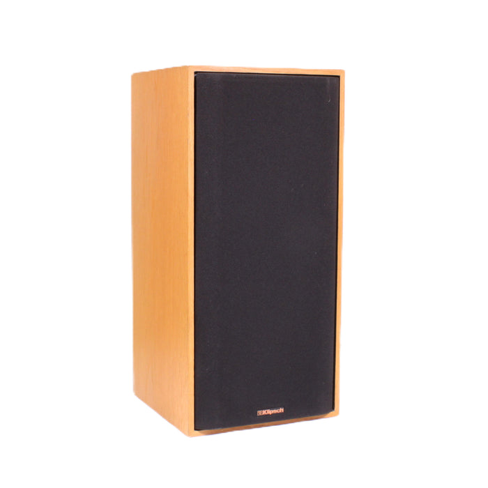 Klipsch KG2.5 Light Oak Bookshelf Speakers Horn Tweeters 8" Woofers-Speakers-SpenCertified-vintage-refurbished-electronics