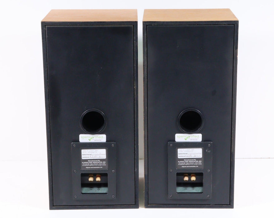 Klipsch KG2.5 Light Oak Floorstanding Speaker Pair-Speakers-SpenCertified-vintage-refurbished-electronics