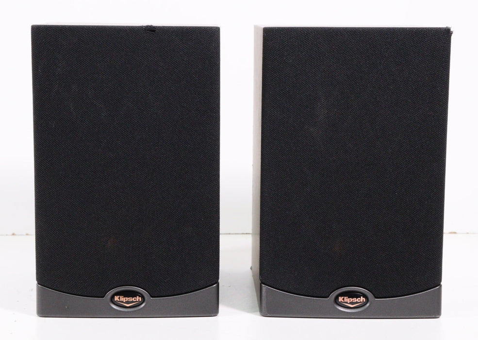 Klipsch RB-10 Black Bookshelf Speaker Pair-Speakers-SpenCertified-vintage-refurbished-electronics