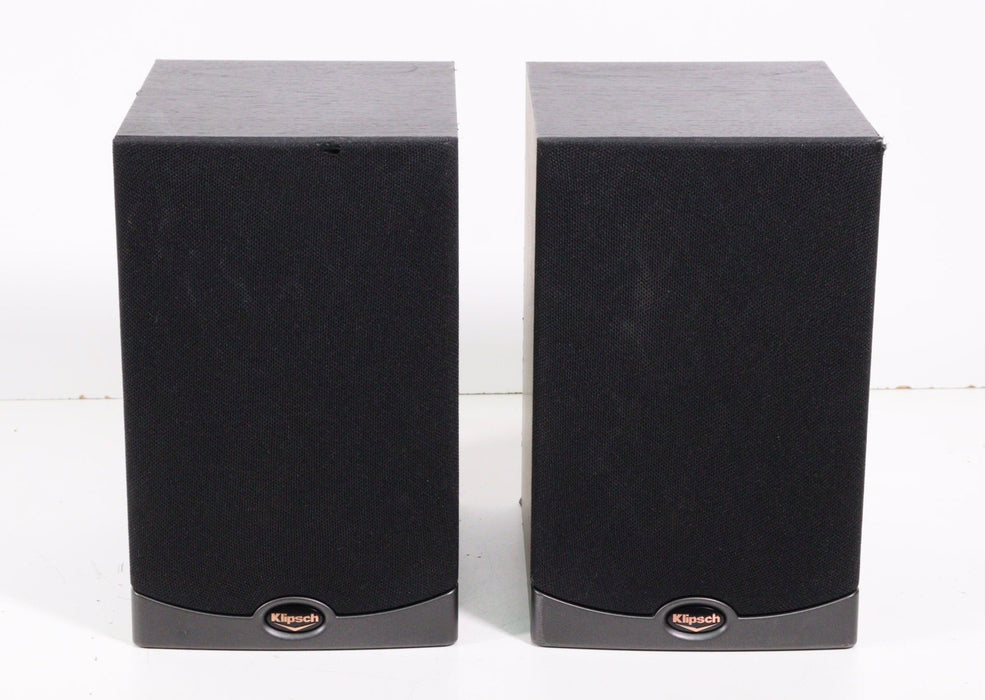 Klipsch RB-10 Black Bookshelf Speaker Pair-Speakers-SpenCertified-vintage-refurbished-electronics