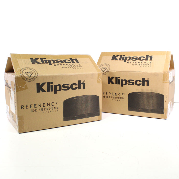 Klipsch RS-10 Reference Series Surround Speaker Pair with Original Box-Speakers-SpenCertified-vintage-refurbished-electronics