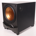 Klipsch RW 12 Black Wooden black Powered Subwoofer-Speakers-SpenCertified-vintage-refurbished-electronics