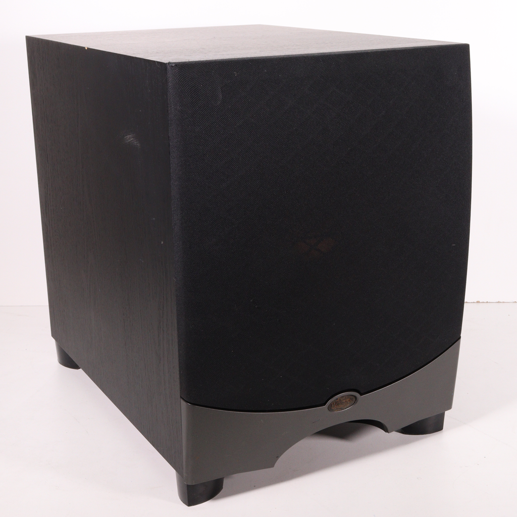Klipsch RW 12 120V Black Wooden Powered Subwoofer (NO SOUND)