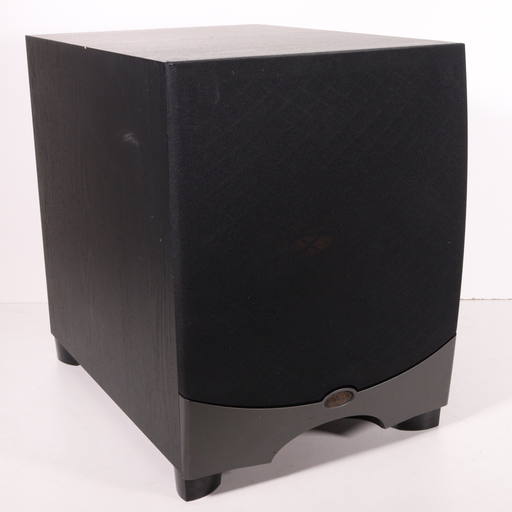 Klipsch RW 12 Black Wooden black Powered Subwoofer-Speakers-SpenCertified-vintage-refurbished-electronics