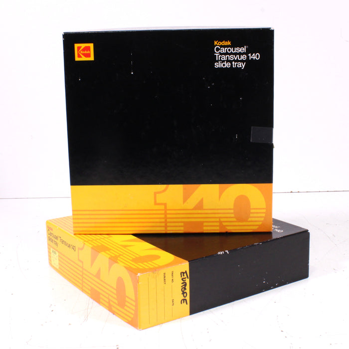 Kodak Carousel Transvue 140 Slide Tray in Original Box for Kodak Projector (Gray)-Slide Tray-SpenCertified-vintage-refurbished-electronics