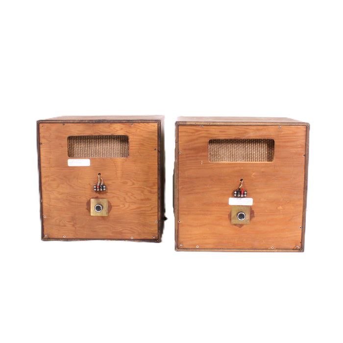 Korvettes XAM 3D 2-Way Bookshelf Speaker Pair 10-Inch Woofers Wood Cabinets-Speakers-SpenCertified-vintage-refurbished-electronics