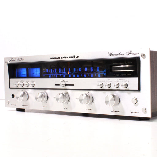 Marantz 2238 Vintage Silver Face Stereophonic Receiver RARE (1977-79)-Audio & Video Receivers-SpenCertified-vintage-refurbished-electronics
