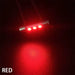 LED Replacement Fuse-Style Bulbs for Vintage Receivers (Pack of 10)-Parts-SpenCertified-6.3v-Red-29mm-vintage-refurbished-electronics