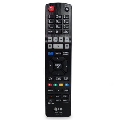LG AKB73375501 Blu Ray Remote Control for Model BD650 and BD660-Remote-SpenCertified-refurbished-vintage-electonics