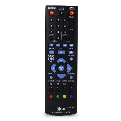 LG AKB73615801 Remote Control For LG Blu-Ray Player BP220-Remote-SpenCertified-refurbished-vintage-electonics