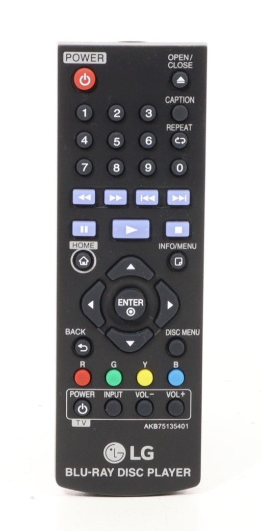 LG AKB75135401 Remote Control for Blu-Ray-Remote Controls-SpenCertified-vintage-refurbished-electronics