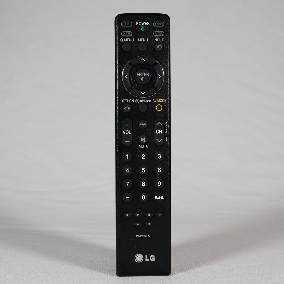 LG MKJ40653801 Remote Control for LCD TV 32LG30 and More — SpenCertified