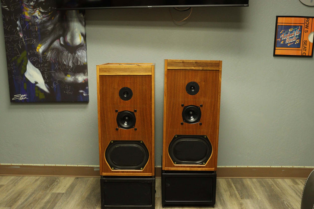 LINN ISOBARIK Vintage 1974 High Quality Wooden Loudspeakers-Speakers-SpenCertified-vintage-refurbished-electronics