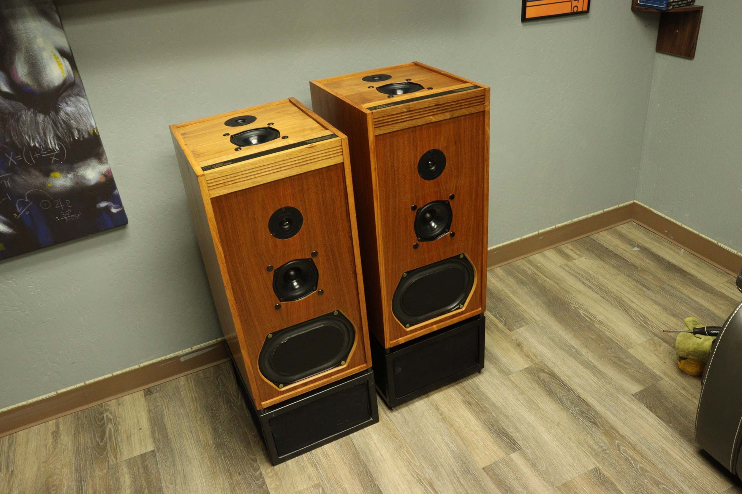 LINN ISOBARIK Vintage 1974 High Quality Wooden Loudspeakers — SpenCertified