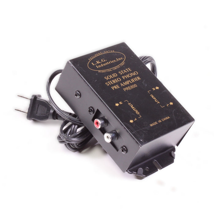 LKG PRE600 Solid State Stereo Phono Preamplifier-Phono Preamps-SpenCertified-vintage-refurbished-electronics