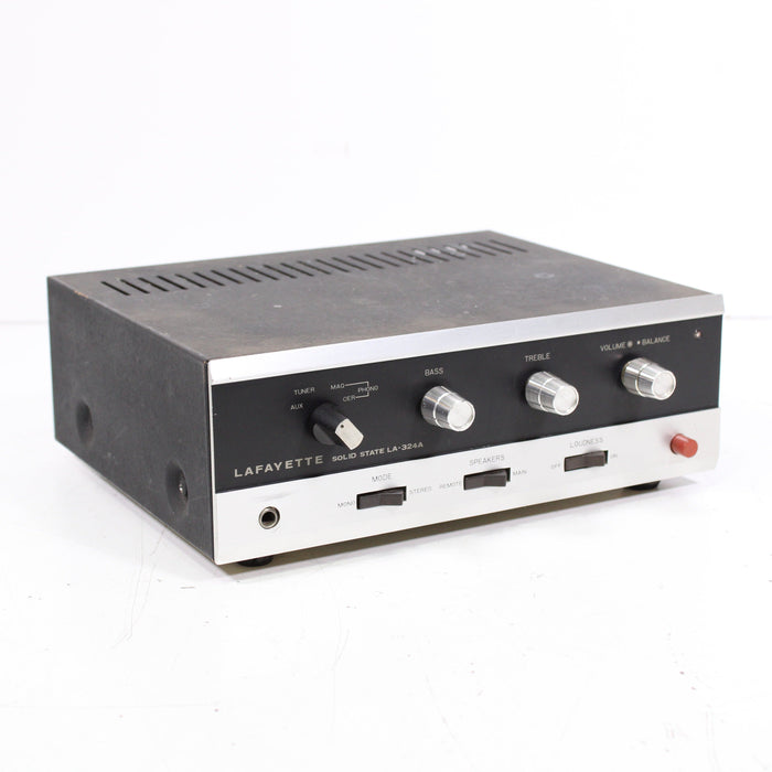 Lafayette LA-324A Vintage Solid State Stereo Hi-Fi Amplifier (1971) (AS IS)-Audio Amplifiers-SpenCertified-vintage-refurbished-electronics