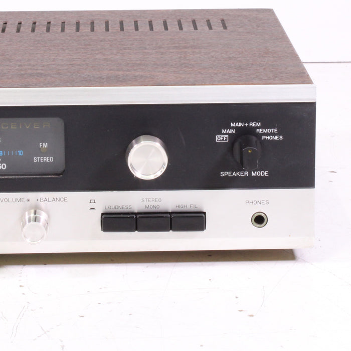 Lafayette LR-100 Solid State Stereo Receiver Silver Face AM/FM Vintage-Audio & Video Receivers-SpenCertified-vintage-refurbished-electronics