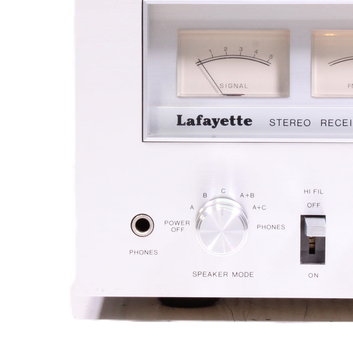 Lafayette LR-5555A AM/FM Stereo Receiver Silver Face 55WPC Phono-Audio & Video Receivers-SpenCertified-vintage-refurbished-electronics