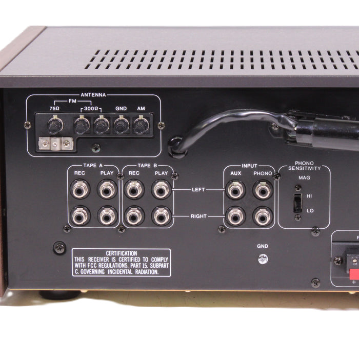Lafayette LR-5555A AM/FM Stereo Receiver Silver Face 55WPC Phono-Audio & Video Receivers-SpenCertified-vintage-refurbished-electronics
