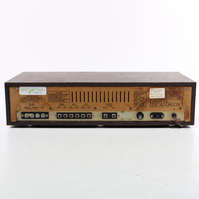 Lafayette SR-30 8-Track AM FM Stereo Receiver-Audio & Video Receivers-SpenCertified-vintage-refurbished-electronics