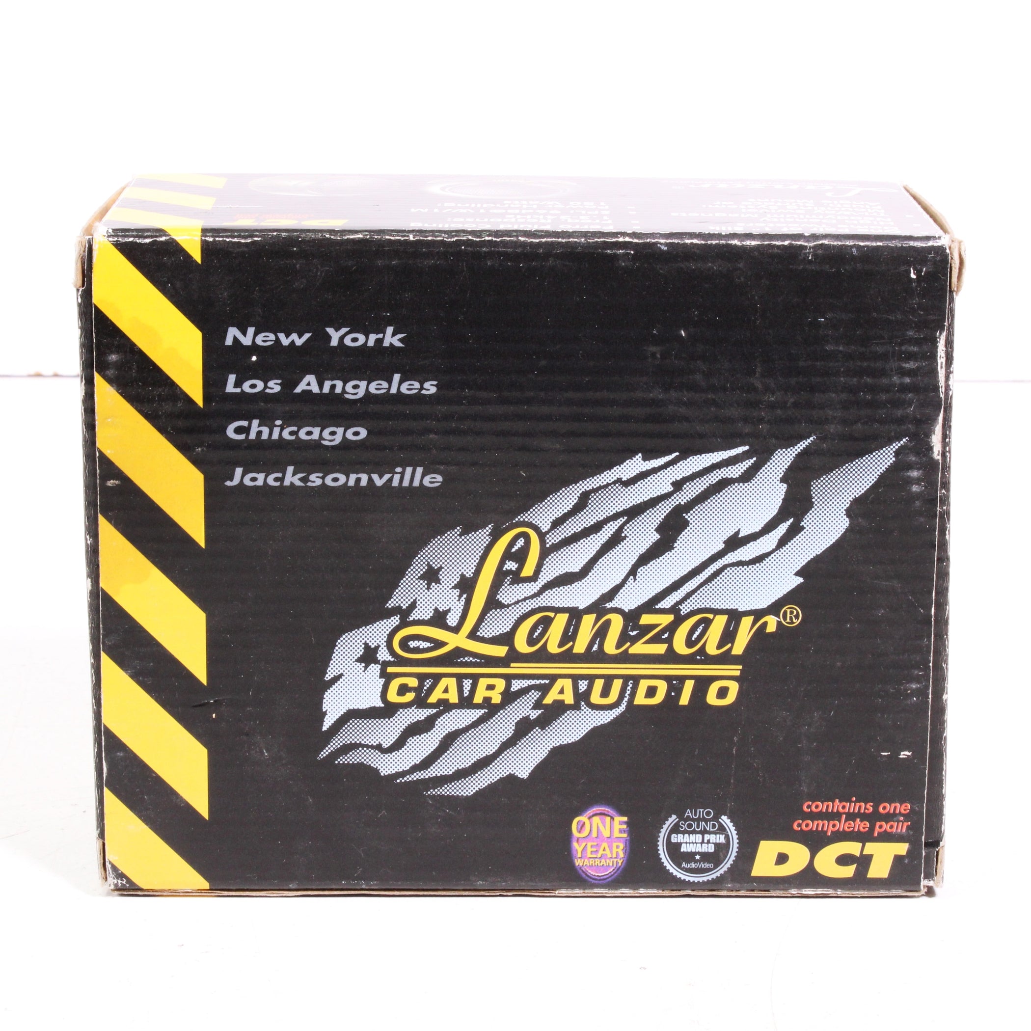 Lanzar 1'' Silk Dome Neodymium Flush Surface Angle Tweeter Speaker Car ...