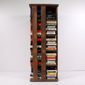 Large Collection of 8-Tracks and 8-Track Storage Shelf