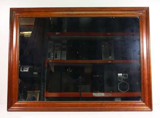 Large Mirror for Home or Office with Vintage Wooden Frame-Mirrors-SpenCertified-vintage-refurbished-electronics