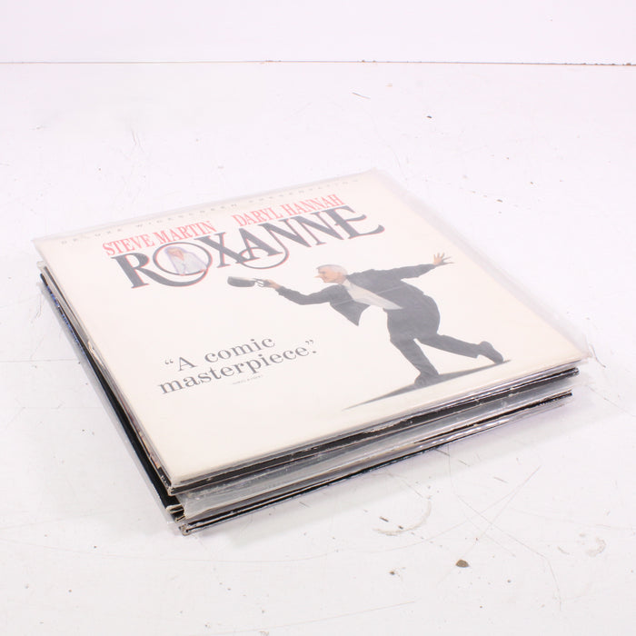 LaserDiscs Classic Films Collection Bundle of 8 (Roxanne, Independence Day and More)-LaserDisc Movie-SpenCertified-vintage-refurbished-electronics