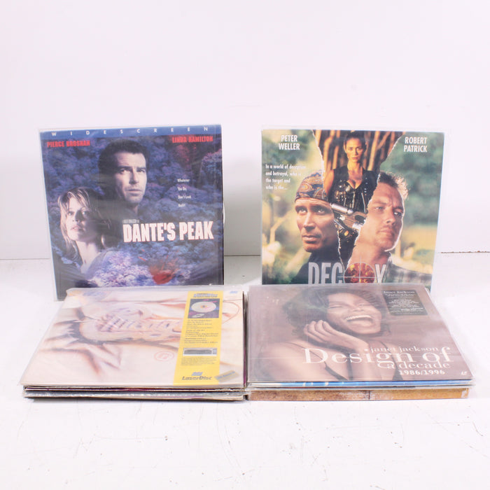 LaserDiscs Movie Collection Bundle of 9 (Death Becomes Her, Basic Instinct and More)-LaserDisc Movie-SpenCertified-vintage-refurbished-electronics