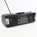 Lasonic TRC-936 Portable AM FM Stereo Radio Cassette Recorder Boombox