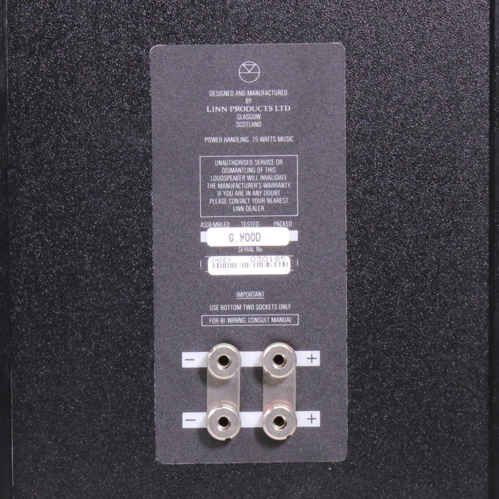 Linn Index Bookshelf Speakers Pair 2-Way Audiophile — SpenCertified