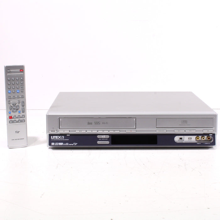 Lite-On LVC-9016G VCR DVD Combo Recorder VHS to DVD Converter Silver (2005)-VCRs-SpenCertified-vintage-refurbished-electronics