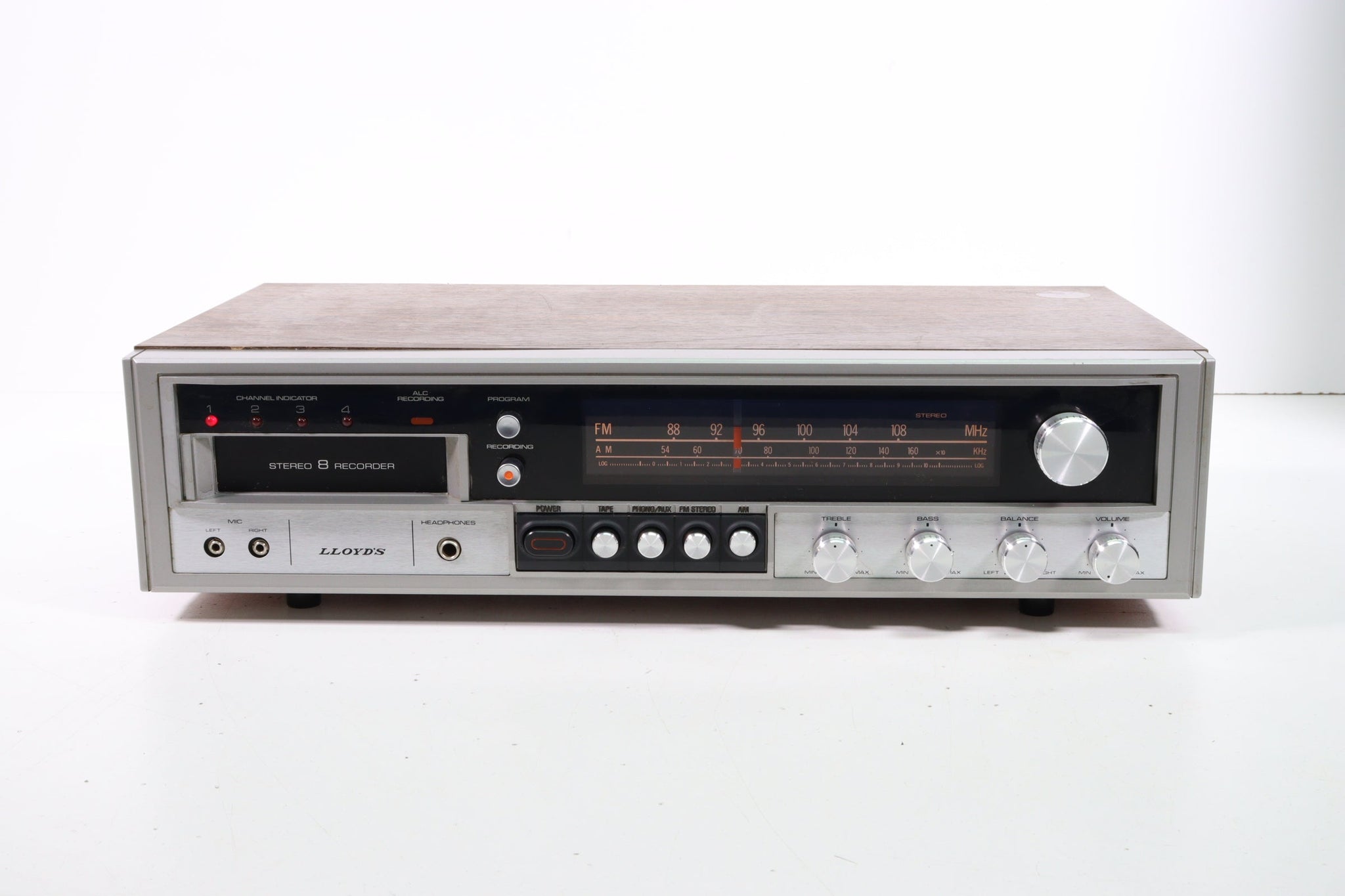 Lloyd's AM FM Multiplex 8Track Recorder and Player (WON'T PLAY)