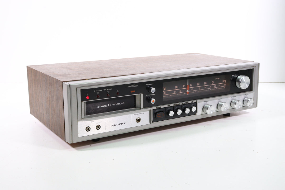 Lloyd's AM FM Multiplex 8-Track Recorder and Player (WON'T PLAY