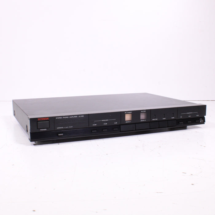 Luxman LE-109 Stereo Phono Preamplifier-Phono Preamps-SpenCertified-vintage-refurbished-electronics