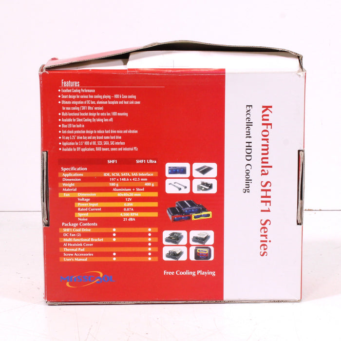 MASSCOOL KuFormula SHF1 Series Cooling (DC FANS AND ACCESSORIES ONLY - NO COOL DRIVE)-Computer Components-SpenCertified-vintage-refurbished-electronics