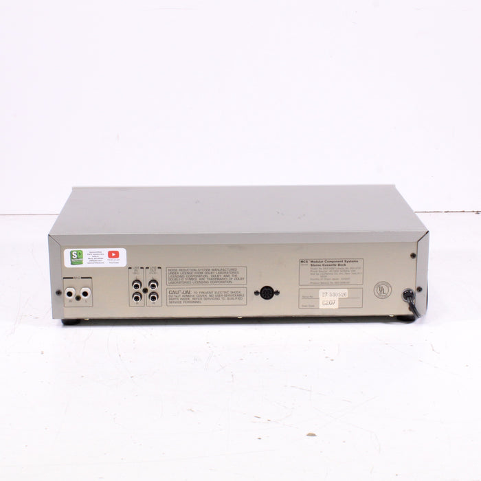 MCS 683-3588 Stereo Cassette Deck Dolby NR Auto Reverse-Cassette Players & Recorders-SpenCertified-vintage-refurbished-electronics
