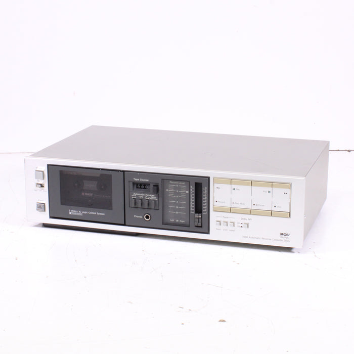 MCS 683-3588 Stereo Cassette Deck Dolby NR Auto Reverse-Cassette Players & Recorders-SpenCertified-vintage-refurbished-electronics