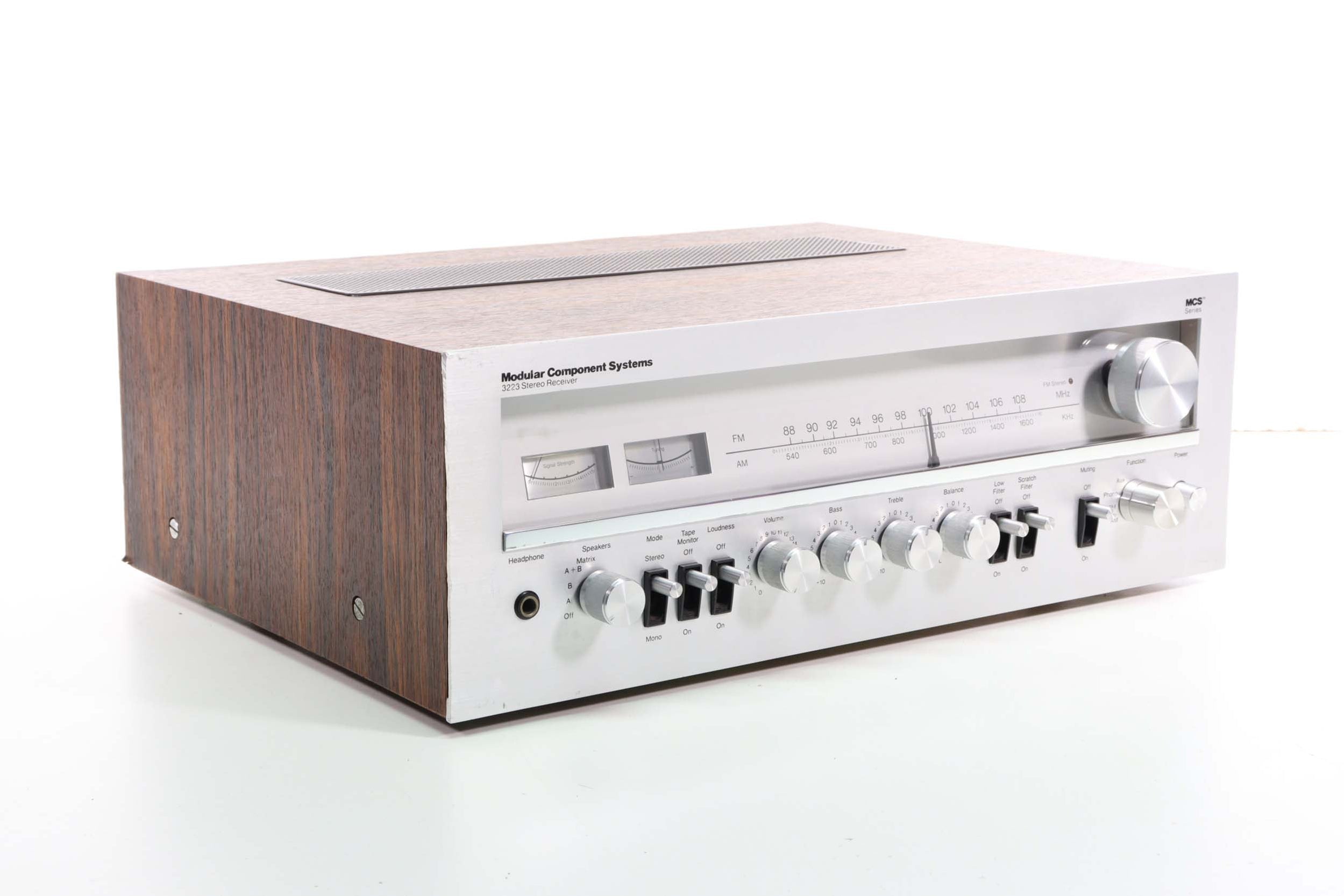 Audio Receiver Component System MCS Modular Component Systems 3223 Stereo Receiver β SpenCertified